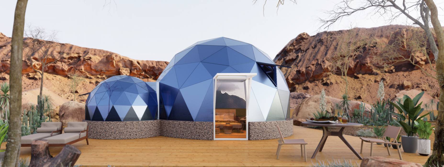 昆山市球形智能光伏玻璃星空房